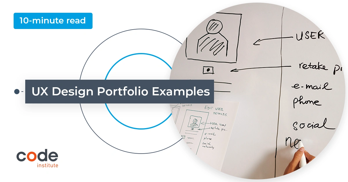 25 Great UX Portfolio Examples - Code Institute Global
